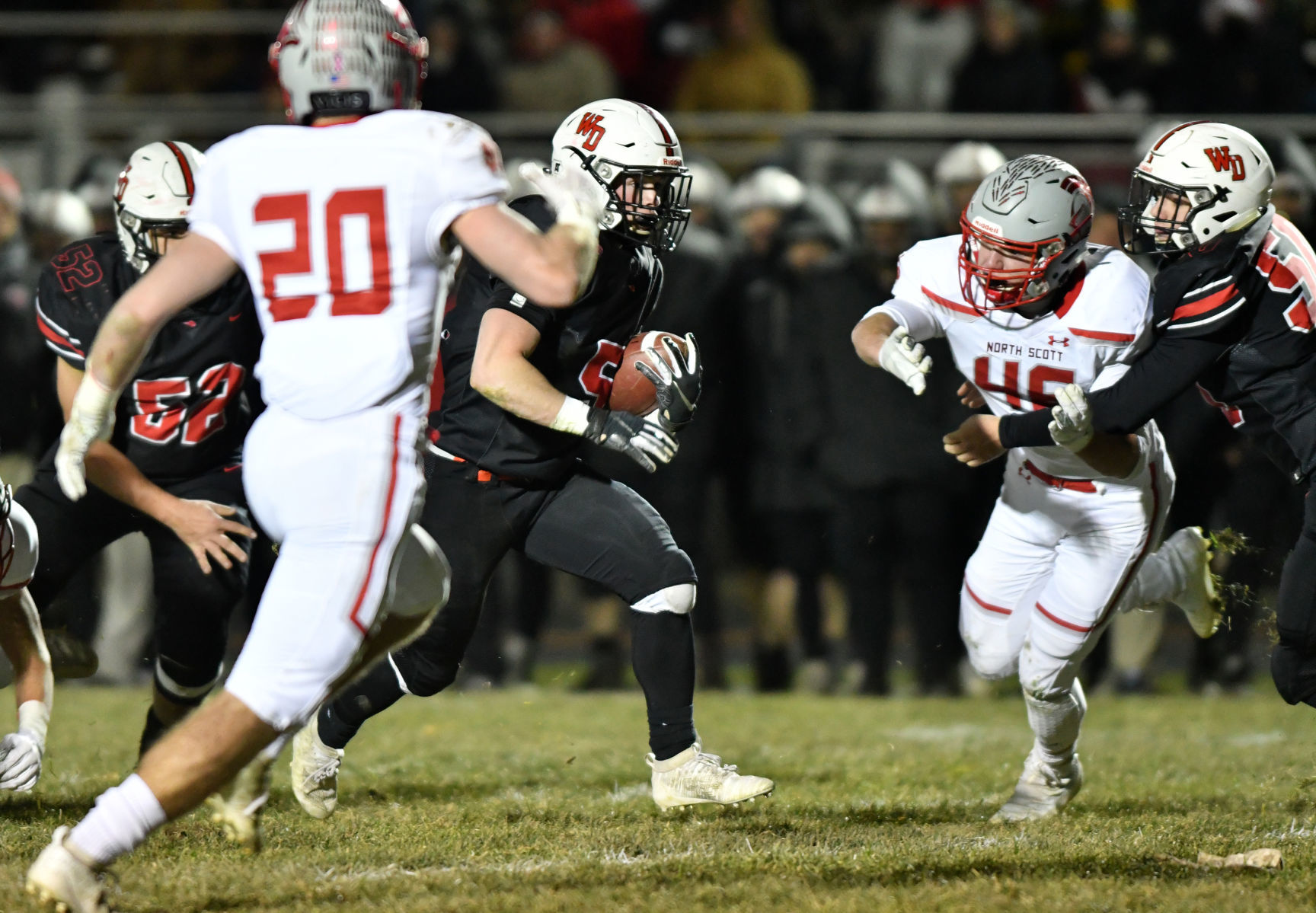 Class 3A second round football